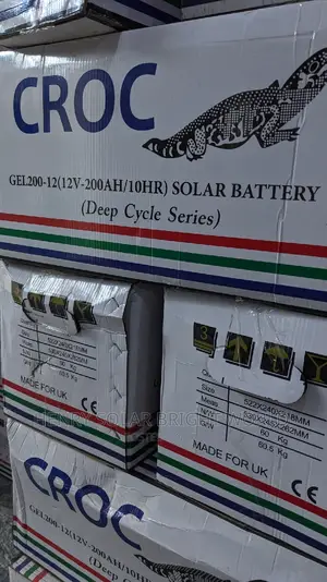 Croc 200ah Gel Battery