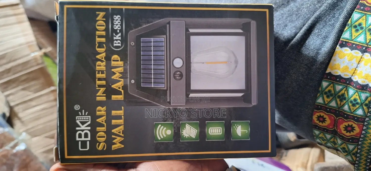 Wall Mounted Solar Light for Outside Motion Sensor