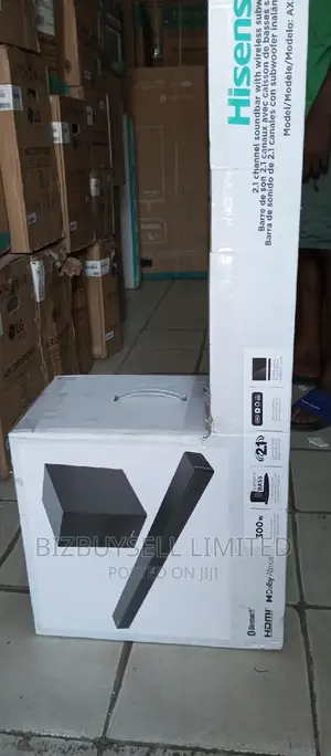 300watts Hisense Sound Bar.
