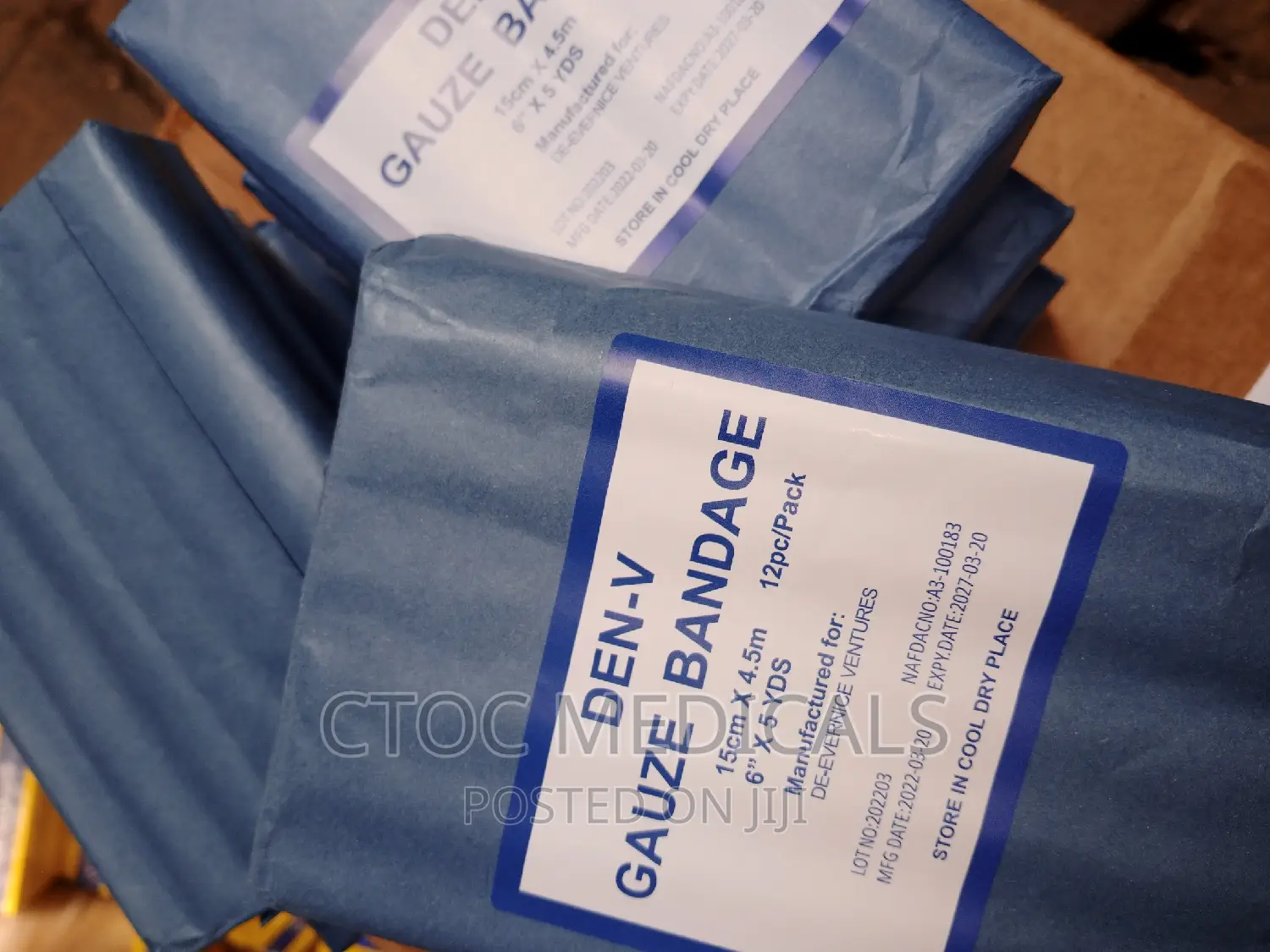 Den-v Gauze Bandage