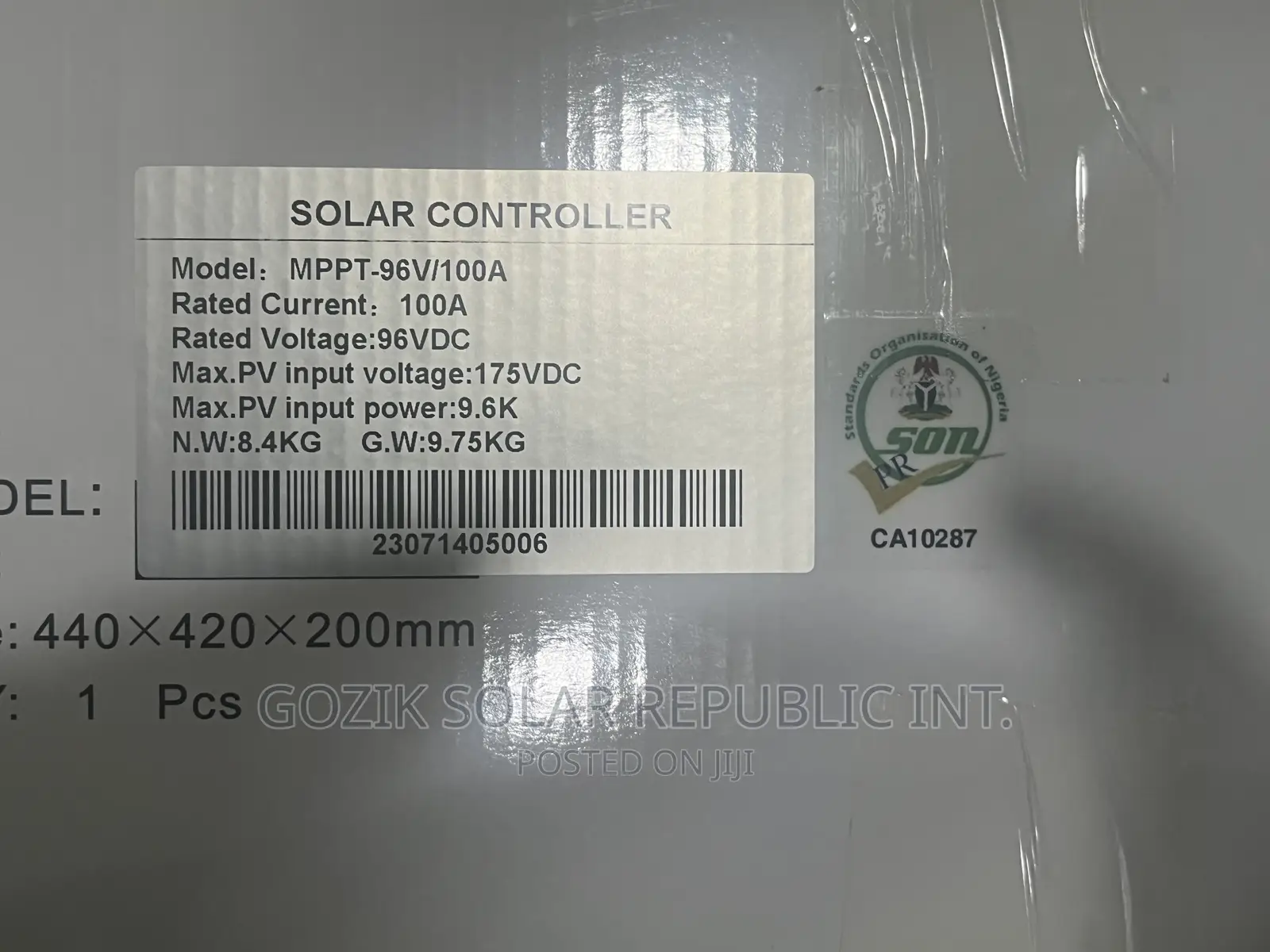 100A 96v Charger Controller