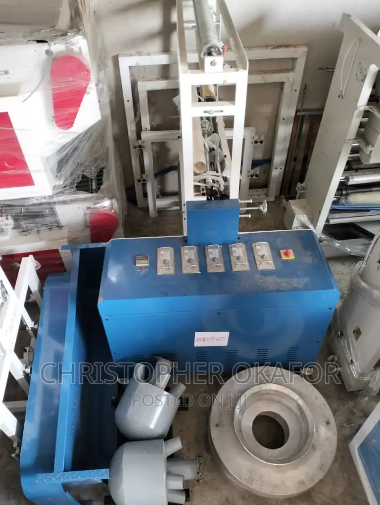 Extruder Nylon Making Machine 60mm Double Winder