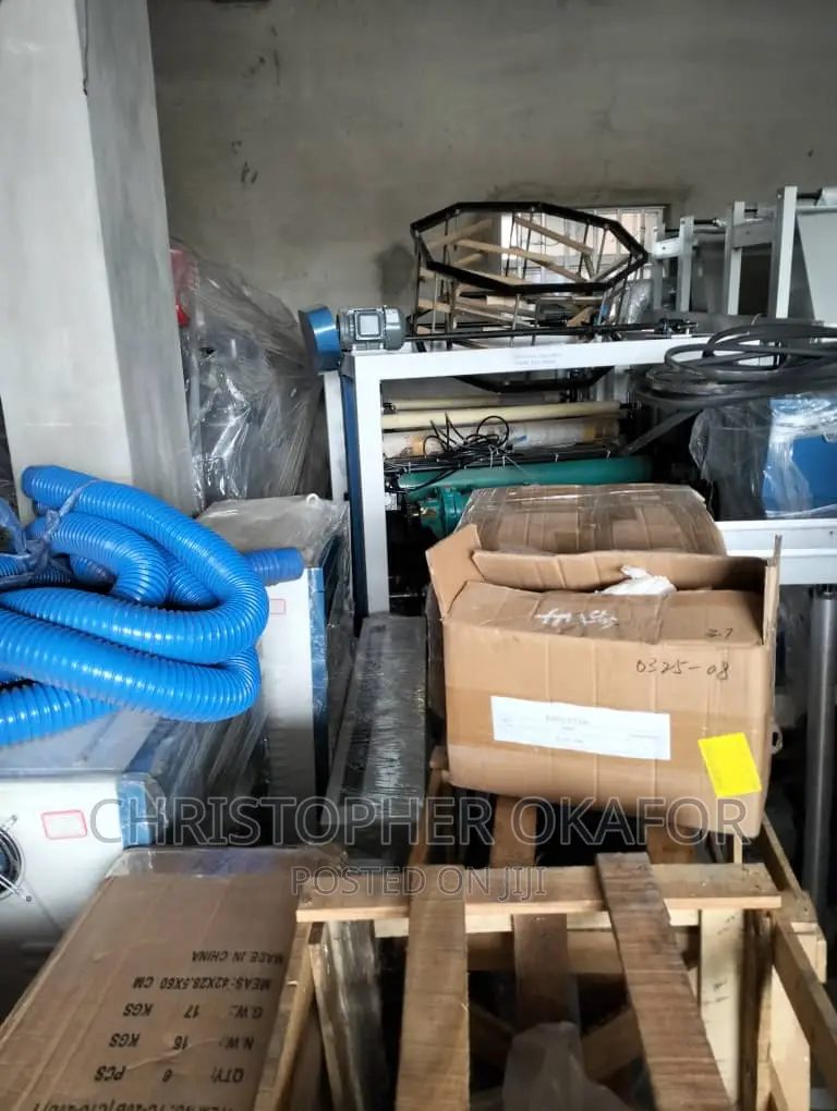 Extruder Nylon Making Machine 60mm Double Winder
