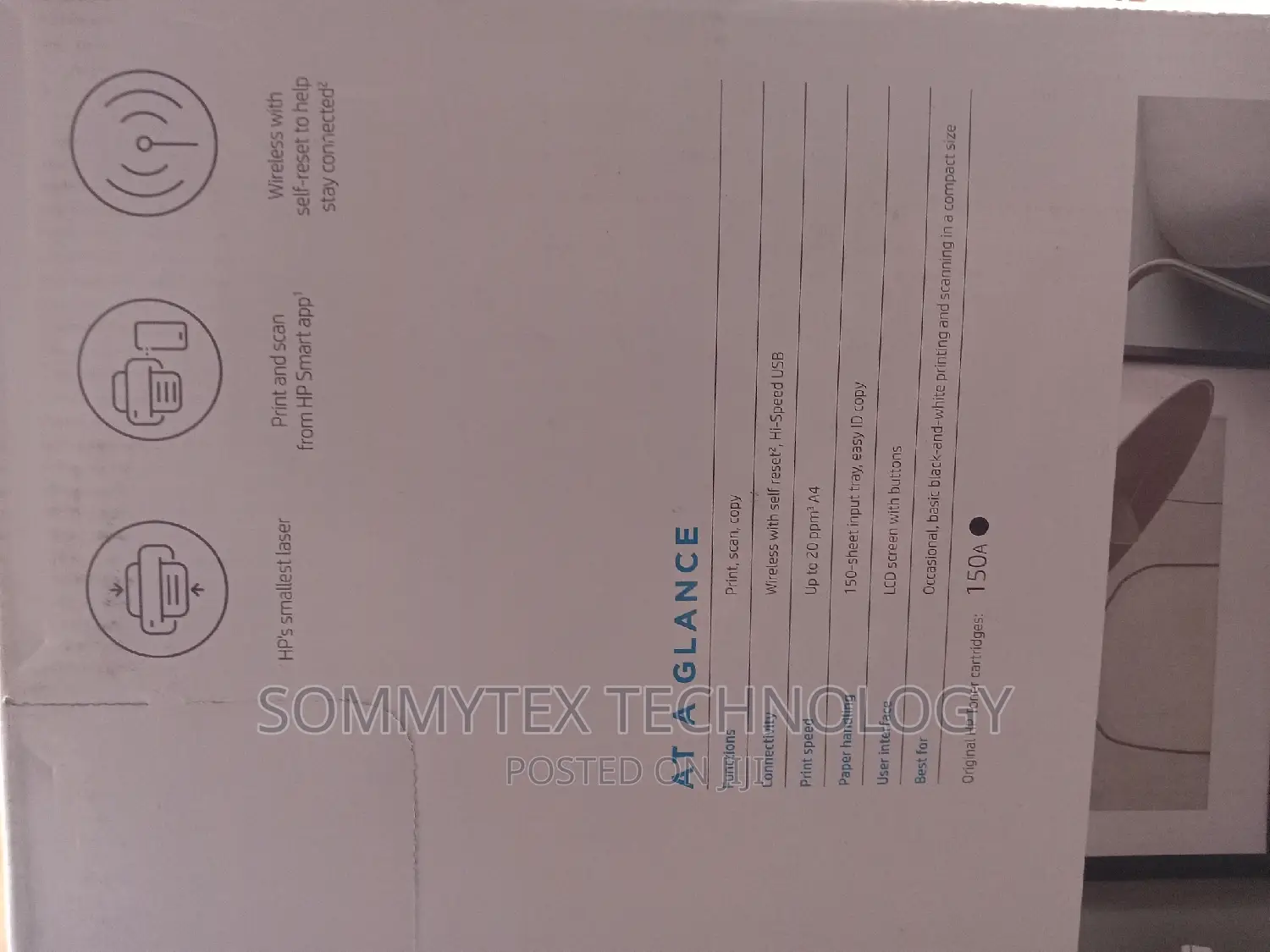 Hp Laserjet MFP M141w Printer