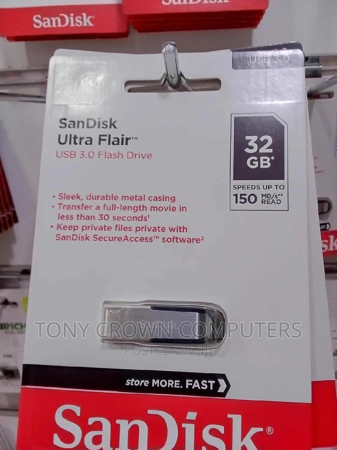 Sandisk 32gb 3.0 Ultra Flash