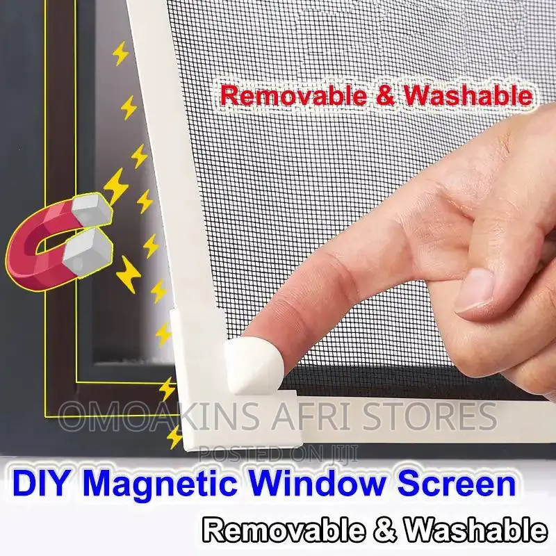 DIY Magnetic Screen Net