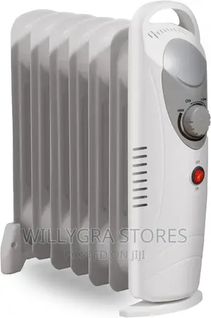 Daewoo Oil Filled 800w Portable Radiator With Thermostat