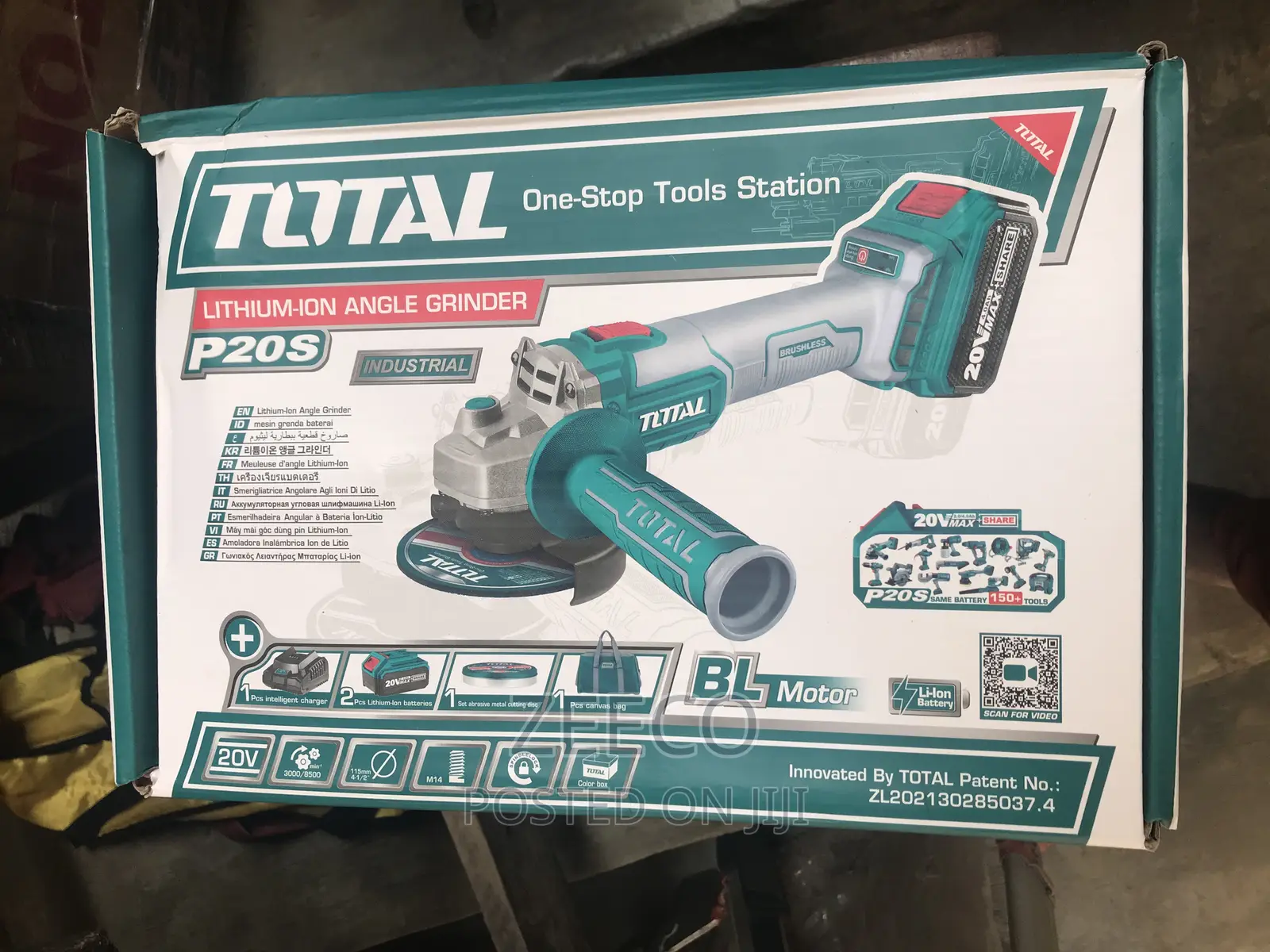 LITHIUM- ION Angle Grinder P20s