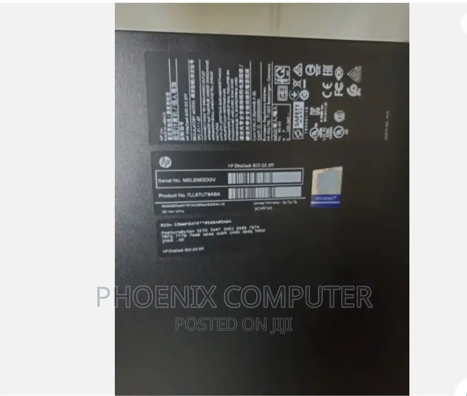 Desktop Computer HP EliteDesk 800 16GB Intel Core i7 HDD 1T