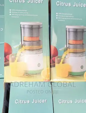 Citrus Rechargeable Juicer.