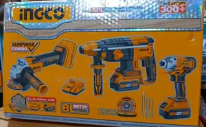Ingco Cordless Combo Kit Set - 3pcs - 20v