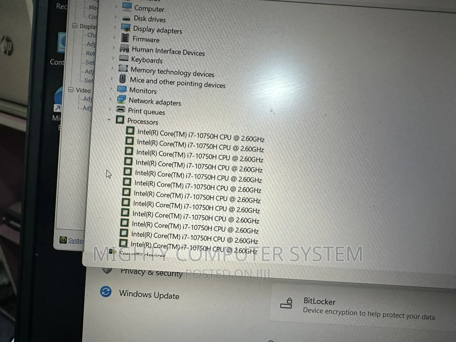 Laptop HP Omen 15 16GB Intel Core I7 SSD 512GB