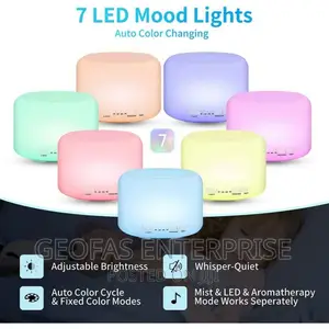 Aroma Air Humidifier Aroma Essential Oil Diffuser+BT Speaker