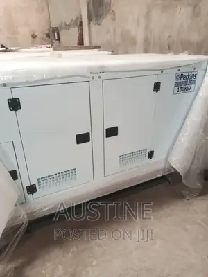 Brand New Perkins 100kva Soundproof Silent Lister Generator