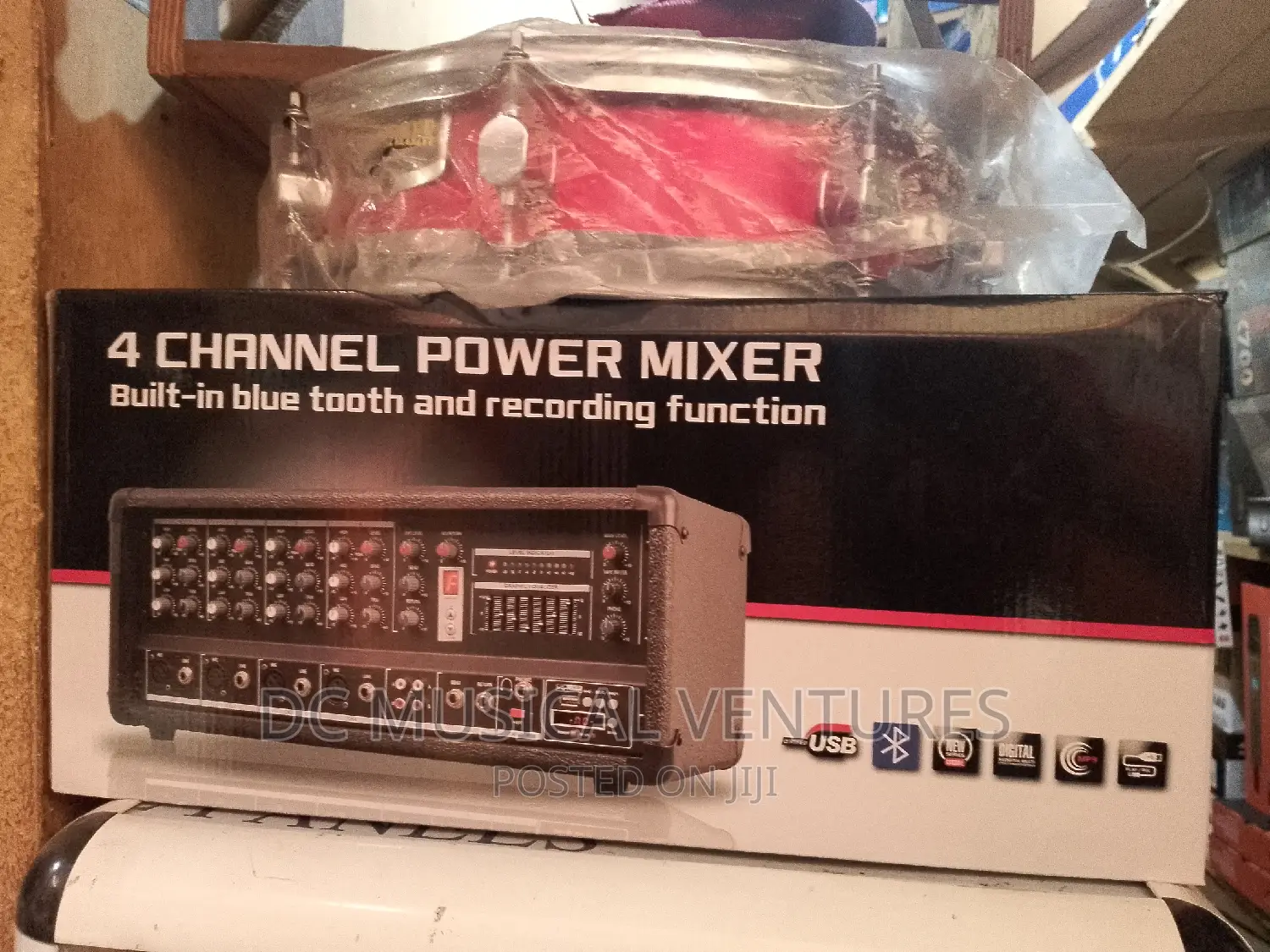 4channel Mixer With Amplifier