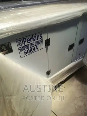 Brand New Perkins 60kva Soundproofdiesel Lister Generator