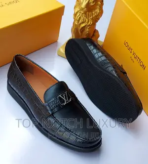 Louis Vuitton Men Luxury Designer Flat Shoe