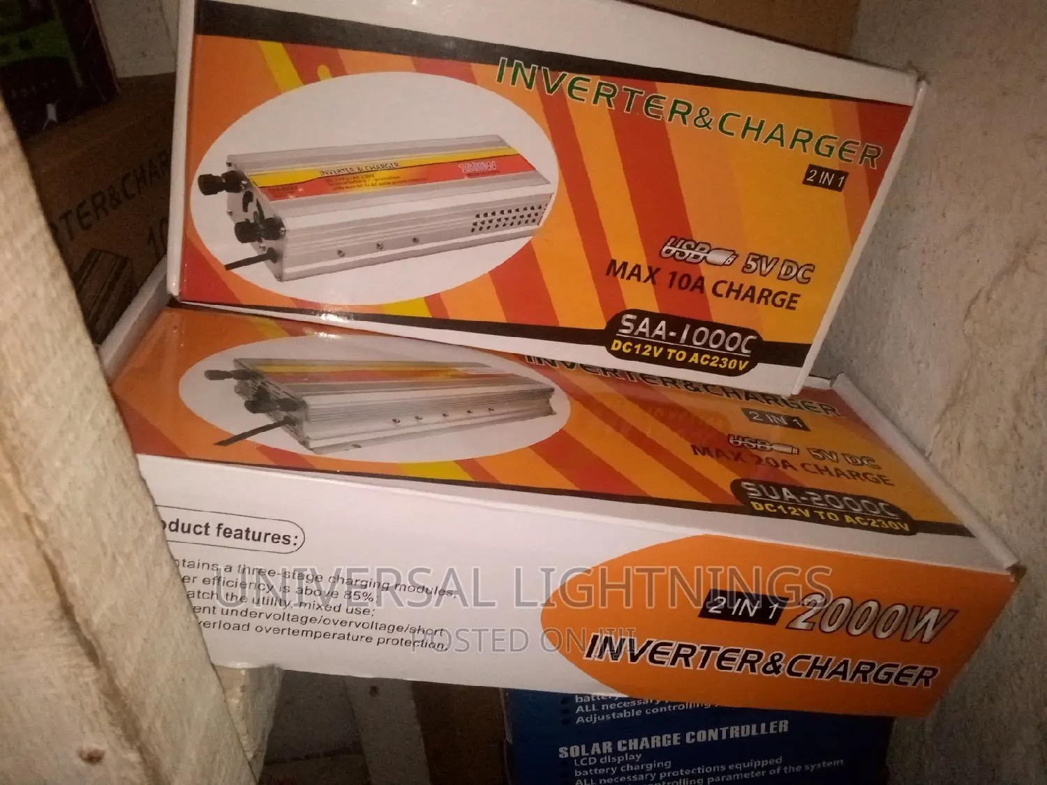 Solar Inverter Battery Charger