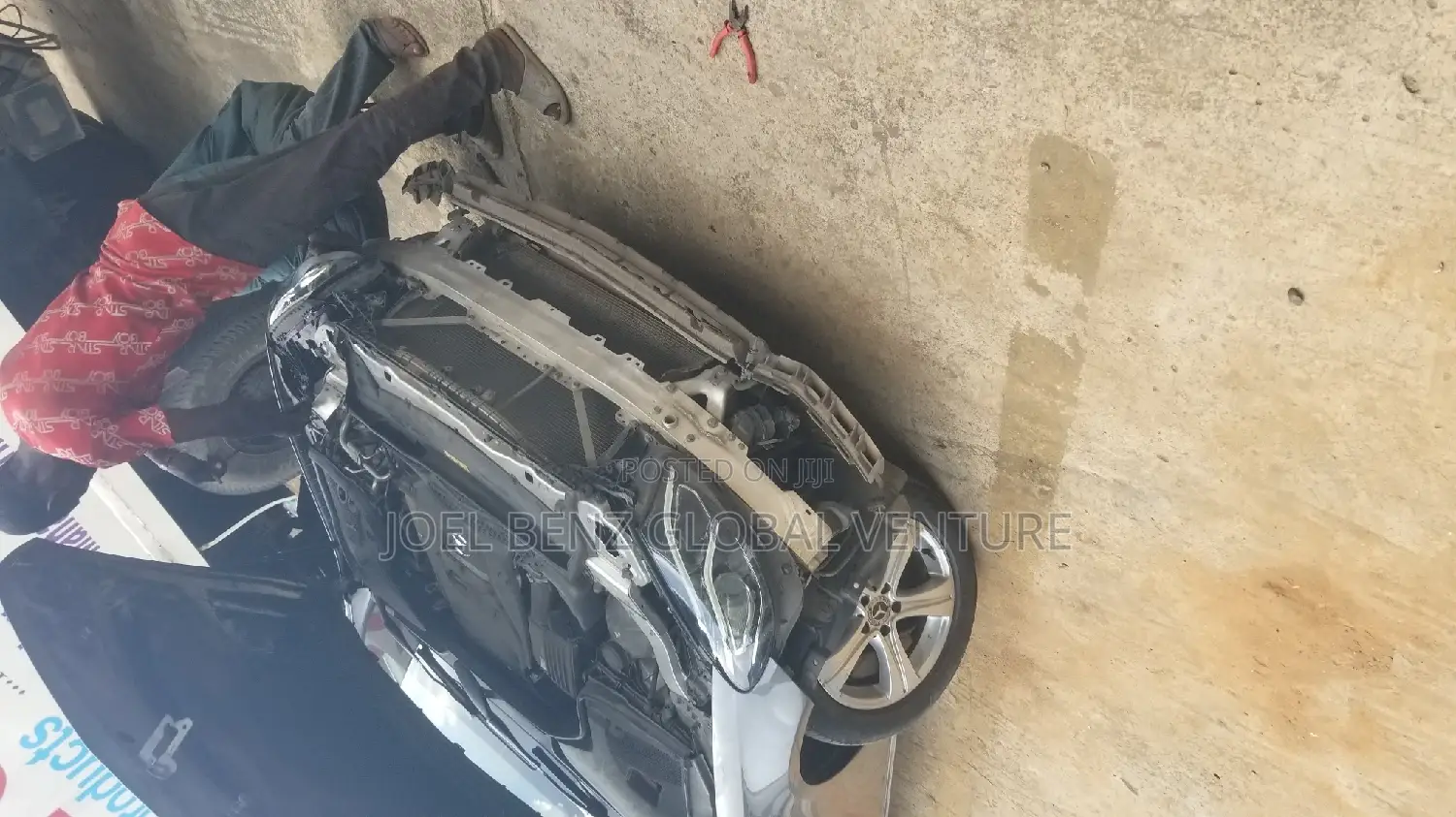 E350 2017 Complete Front Bumper With Grill