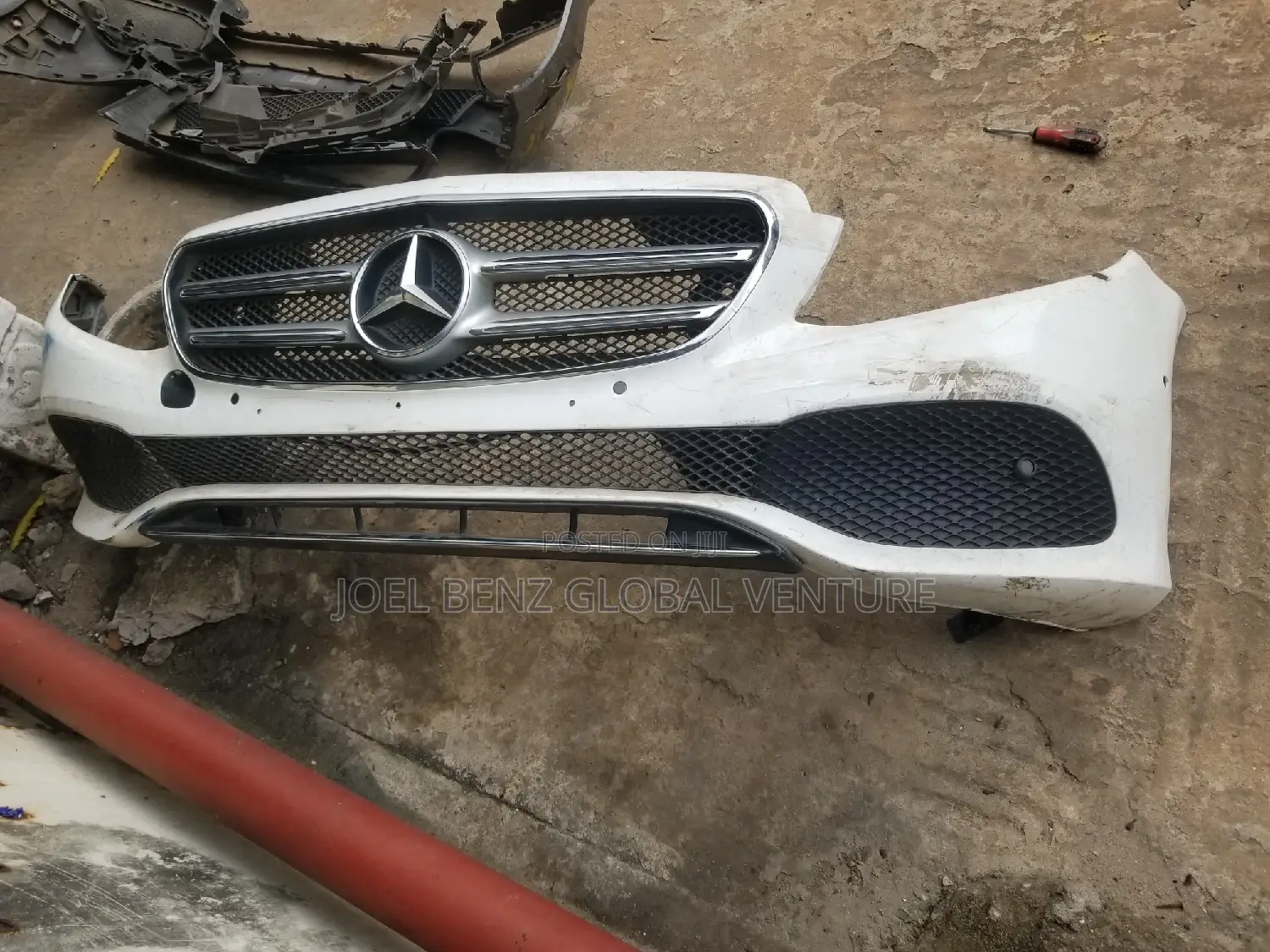 E350 2017 Complete Front Bumper With Grill