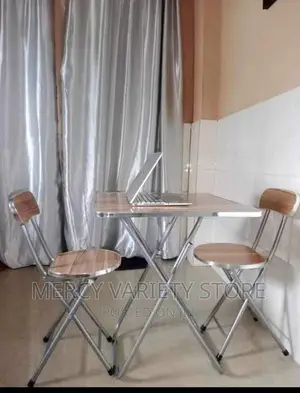 Foldable 2 Chairs and a Table Set