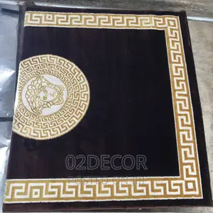 Blue and Cream Design Center Rugs 5/7