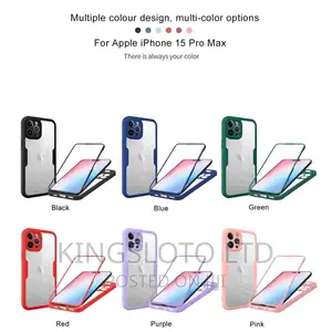 360 Front and Back Case for iPhone 12, 13,14,15 Pro Max