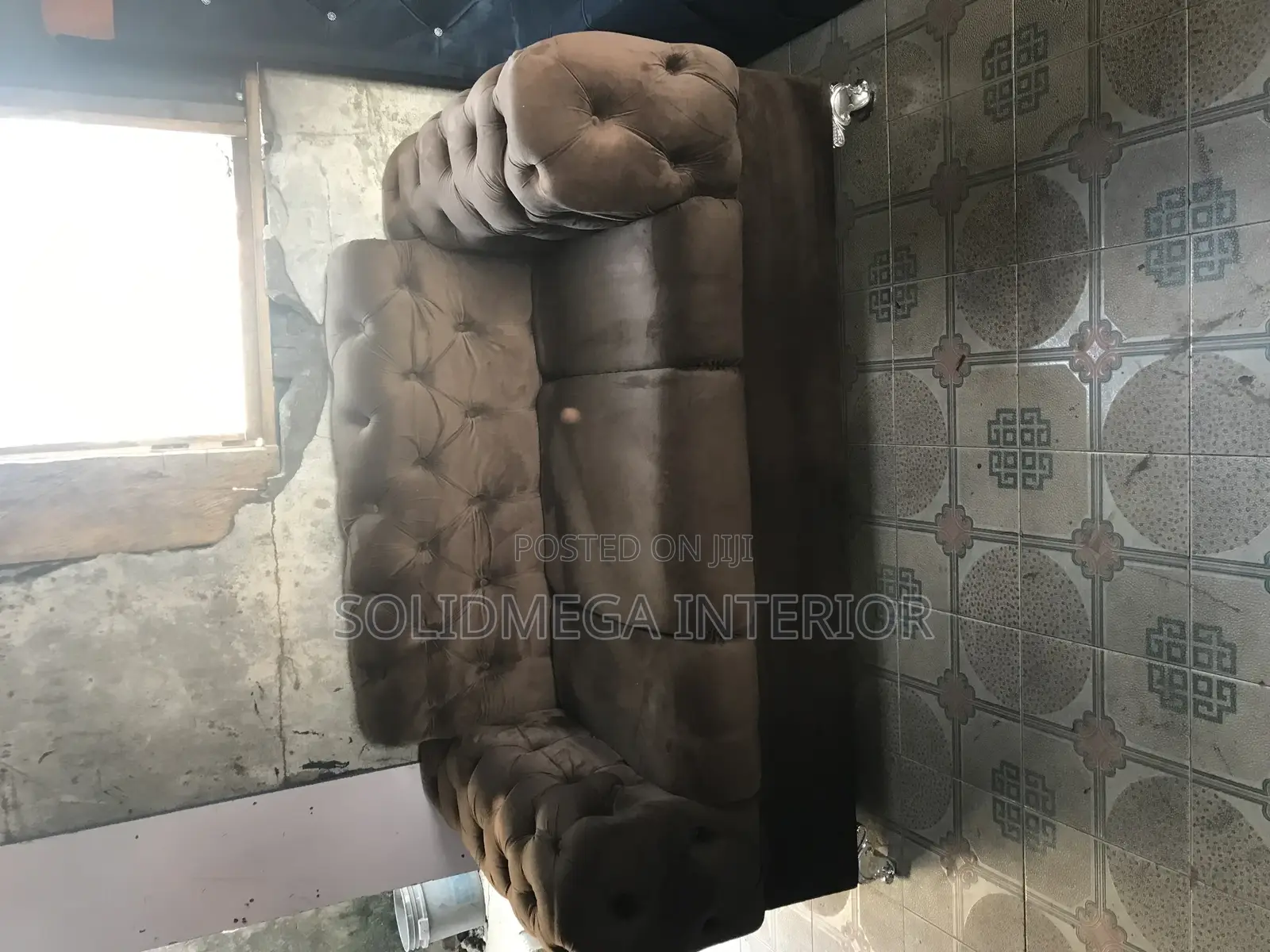 Solid Interior 2 Seater Sofa