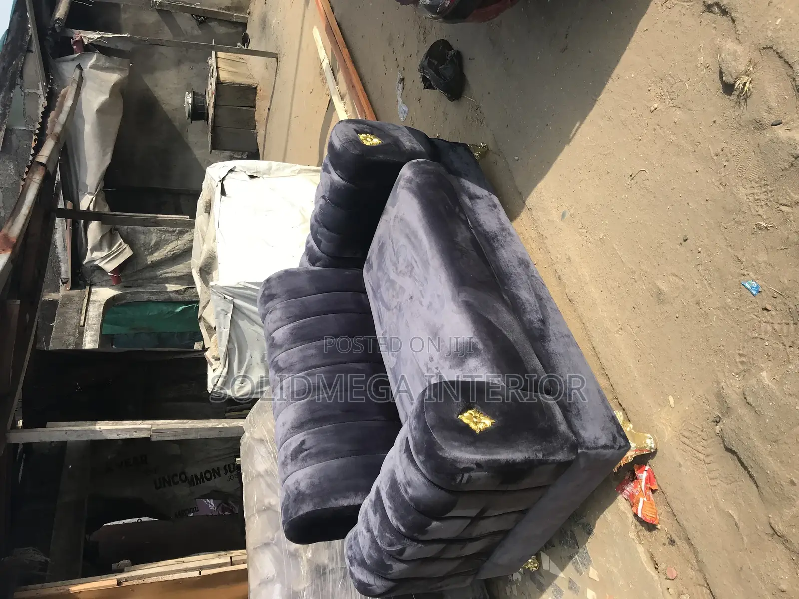 Solid Interior 2 Seater Sofa