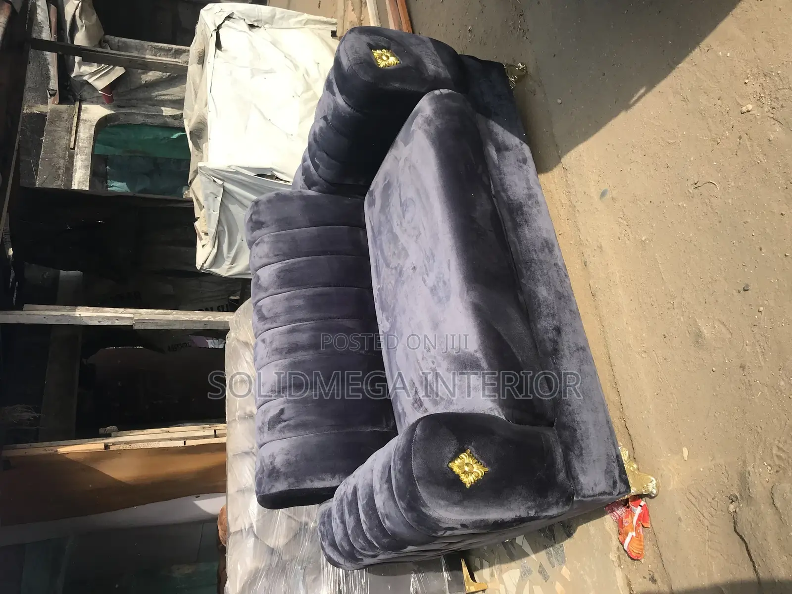 Solid Interior 2 Seater Sofa