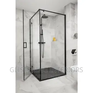 Shower Enclosure With Slate Tray