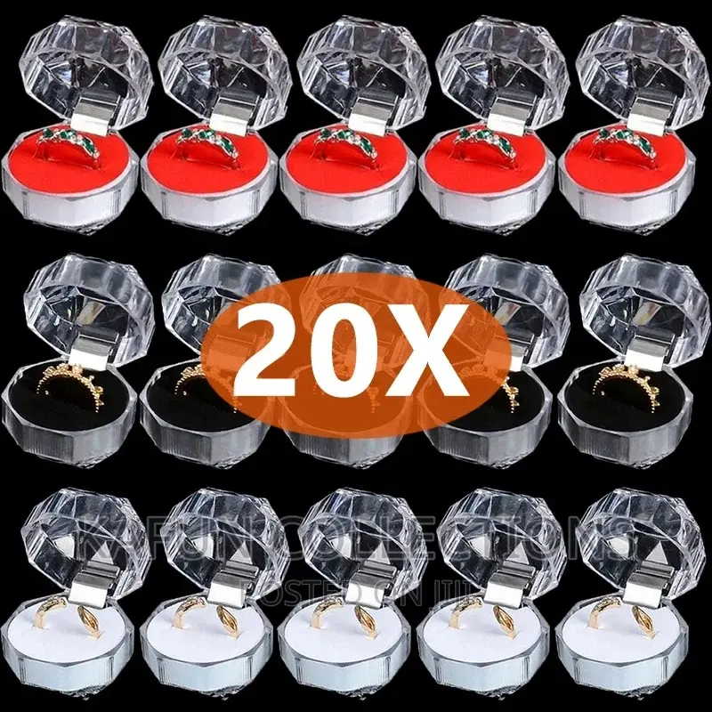 Mini Ring Box - 20 Pieces