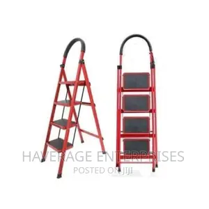Foldable Steel Ladder - 4 Steps