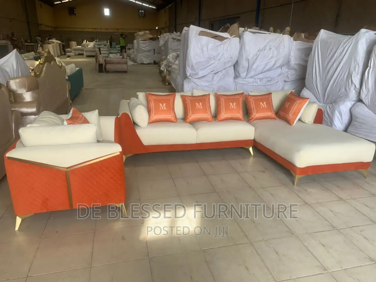 Imported L-Shaped Sofa