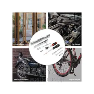 Auto Car Repair Tool Kit Ratchet Socket Wrench Spanner 46pcs