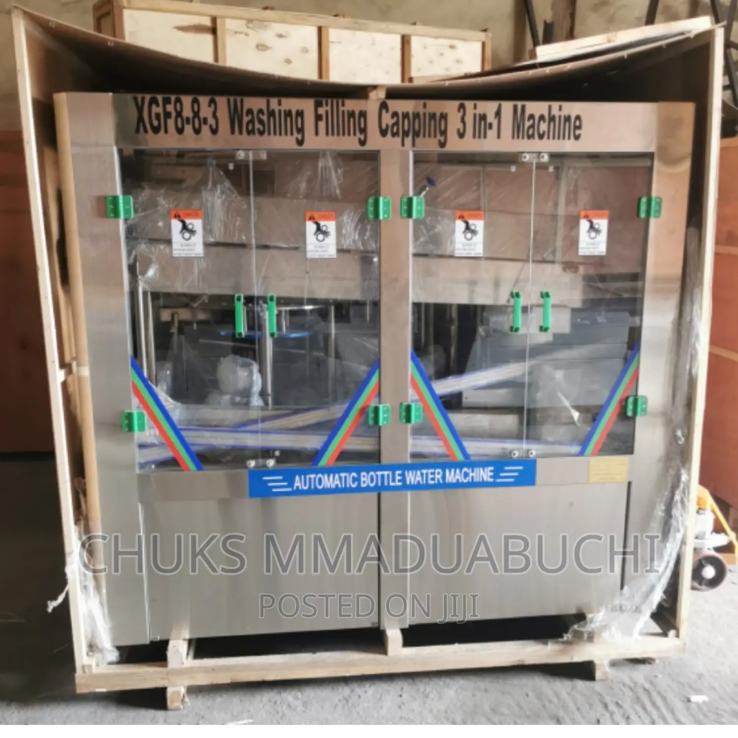 XGF8-8-3 Automatic Bottling Washing Filling Capping Machine
