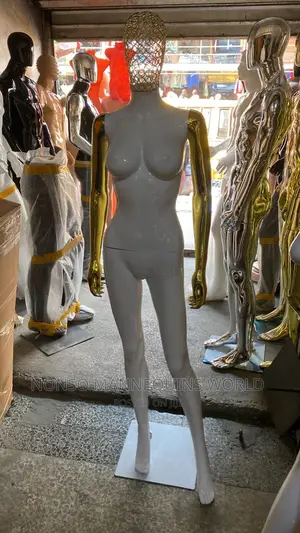 White Gold With Basket Head Female Size 8 Dummy
