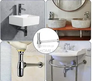 Chrome Round Bottle Trap