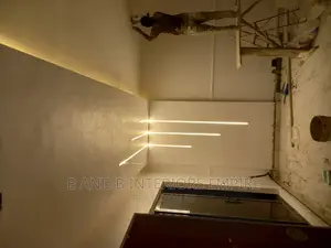 Wall Designed and Ceiling Design With Light