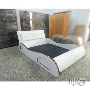 Ace Nigerian Design Leather Bed Frame)