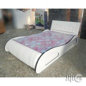 Ace Nigerian Design Leather Bed Frame 6x6ft )