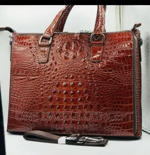 Genuine Crocodile Leather Laptop Bag/Office Bag