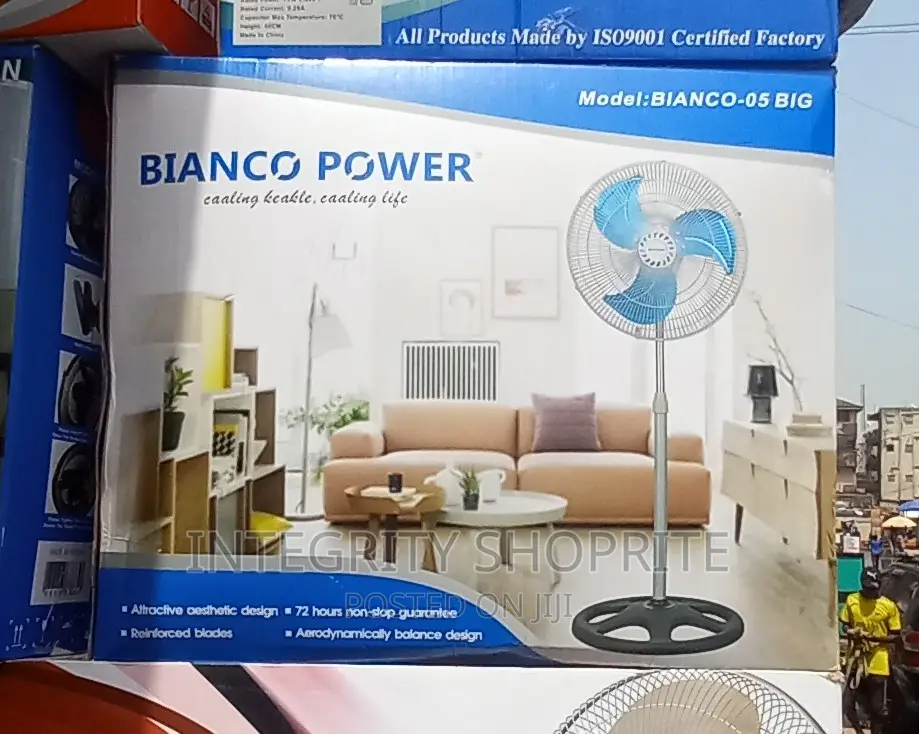 Bianco Power Standing Fan