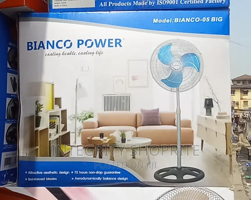 Bianco Power Standing Fan