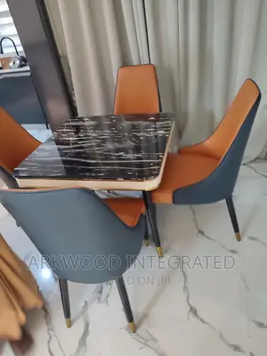 Marble Top Dining Table