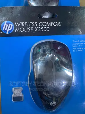 Hp X3500 Wireless Comfort Mouse H4k65aa