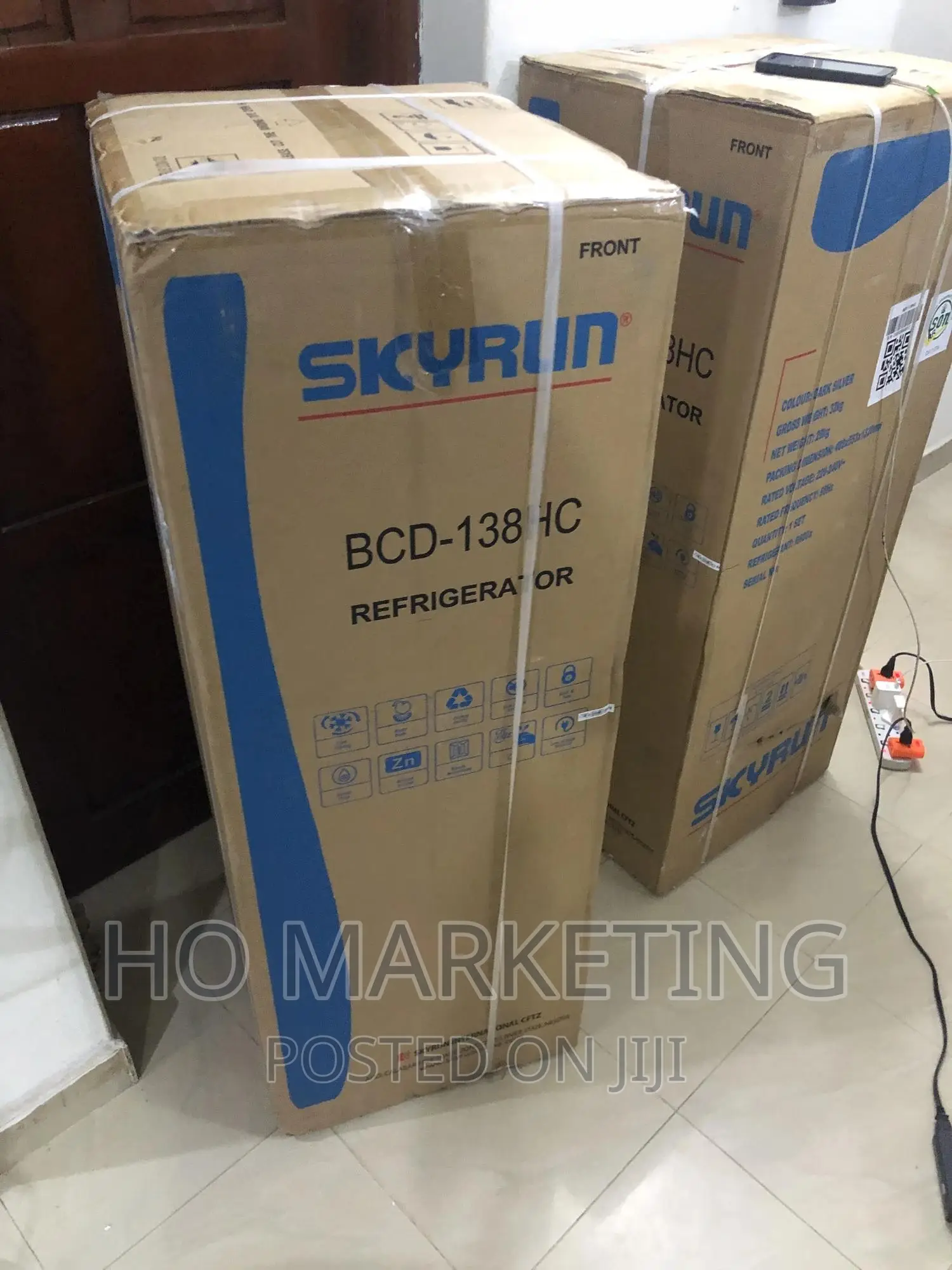 Skyrun 138L Refrigerator Double Door -BCD-138-Hc