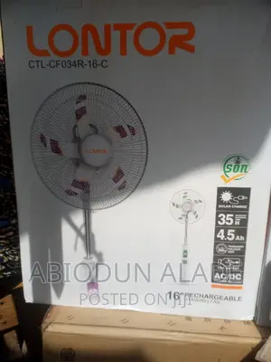 16" Lontor Rechargeable Fan