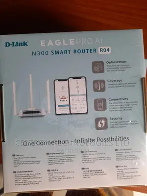 Dlink Eagle Pro AI N300 Smart Router RO4