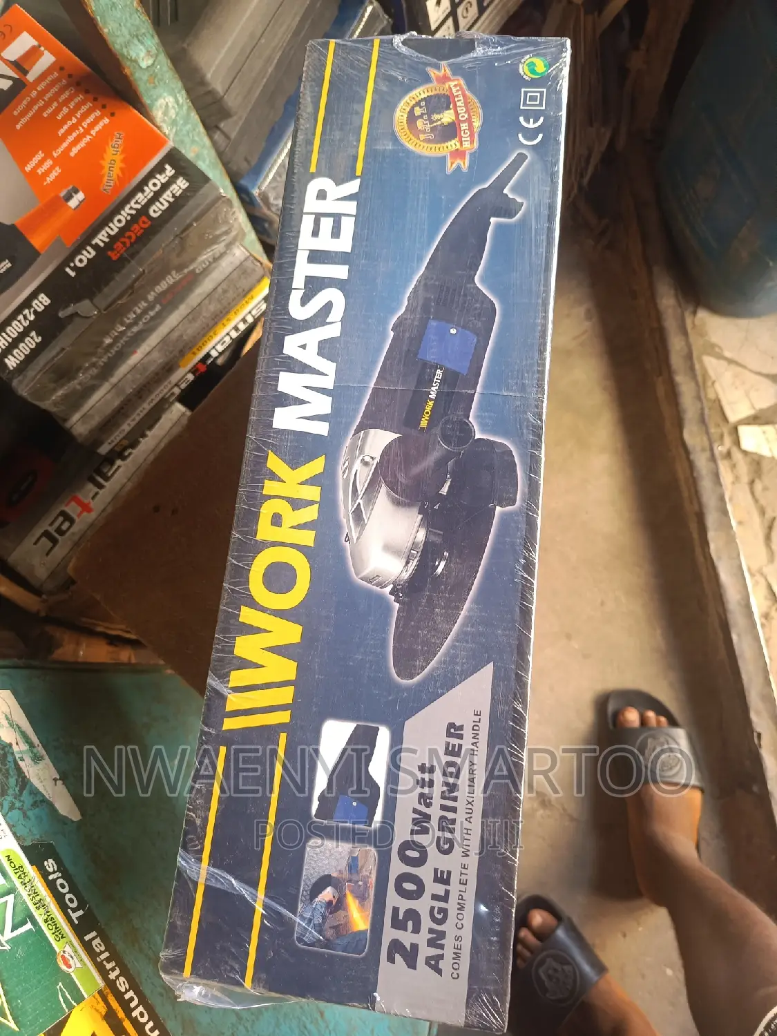 2500w Work Master Angle Grinder